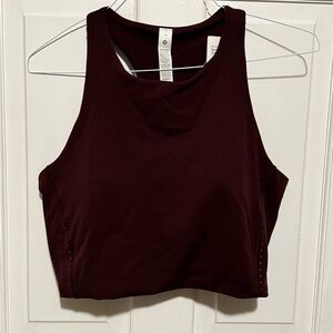 Lululemon swift speed cropped tank 14 B/C